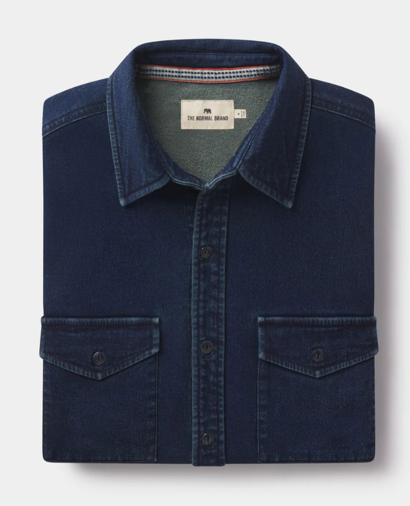 The Normal Brand Denim Button Up