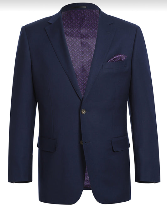 Renoir Classic Fit Sport Jacket Navy