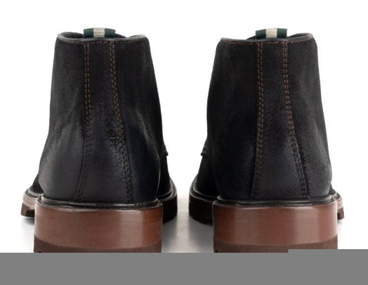 Milwaukee Boot Co. Whitnall Lug Sole Chukka Black