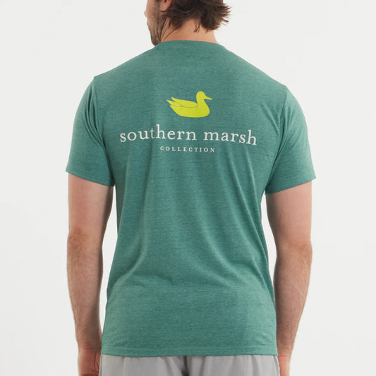 Southern Marsh Seawash Tee Authentic Champions Green