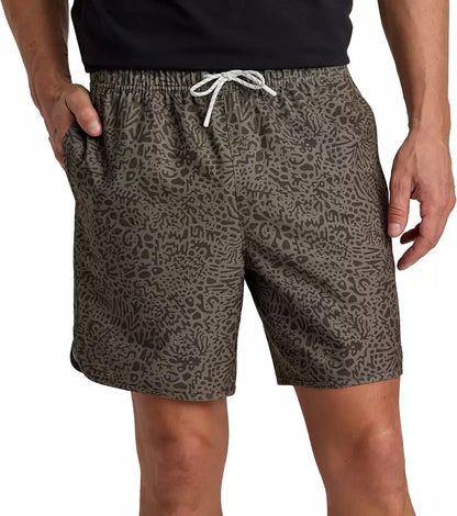 Free Fly Reverb Shorts Drifter Print-Fatigue