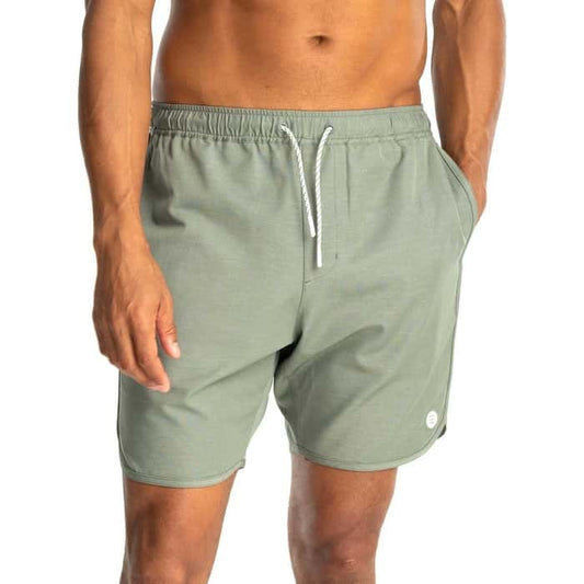 Free Fly Reverb Shorts Agave Green