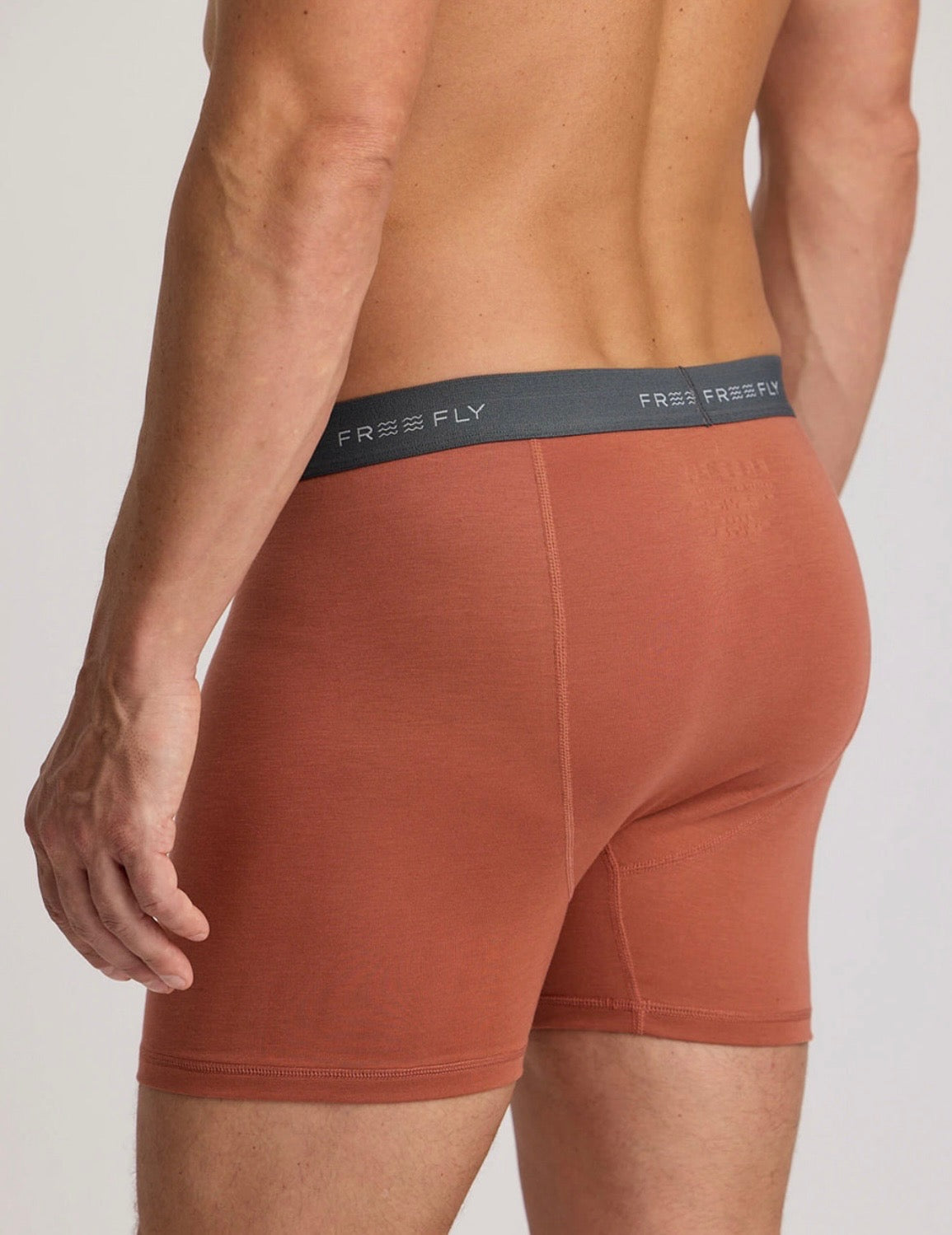 Free Fly Bamboo Motion Boxer Brief Redwood