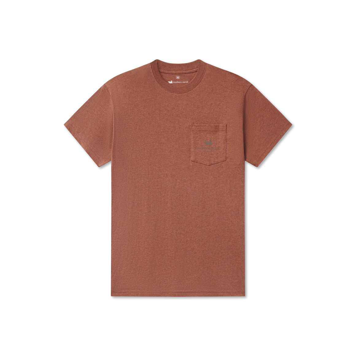 Southern Marsh Inflight Camo Tee Washed Walnut