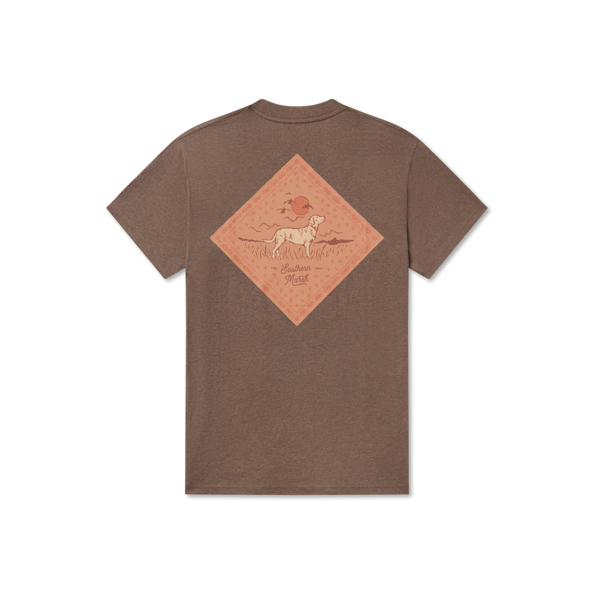 Southern Marsh Bandana Best Friend Tee Washed Dark Shale