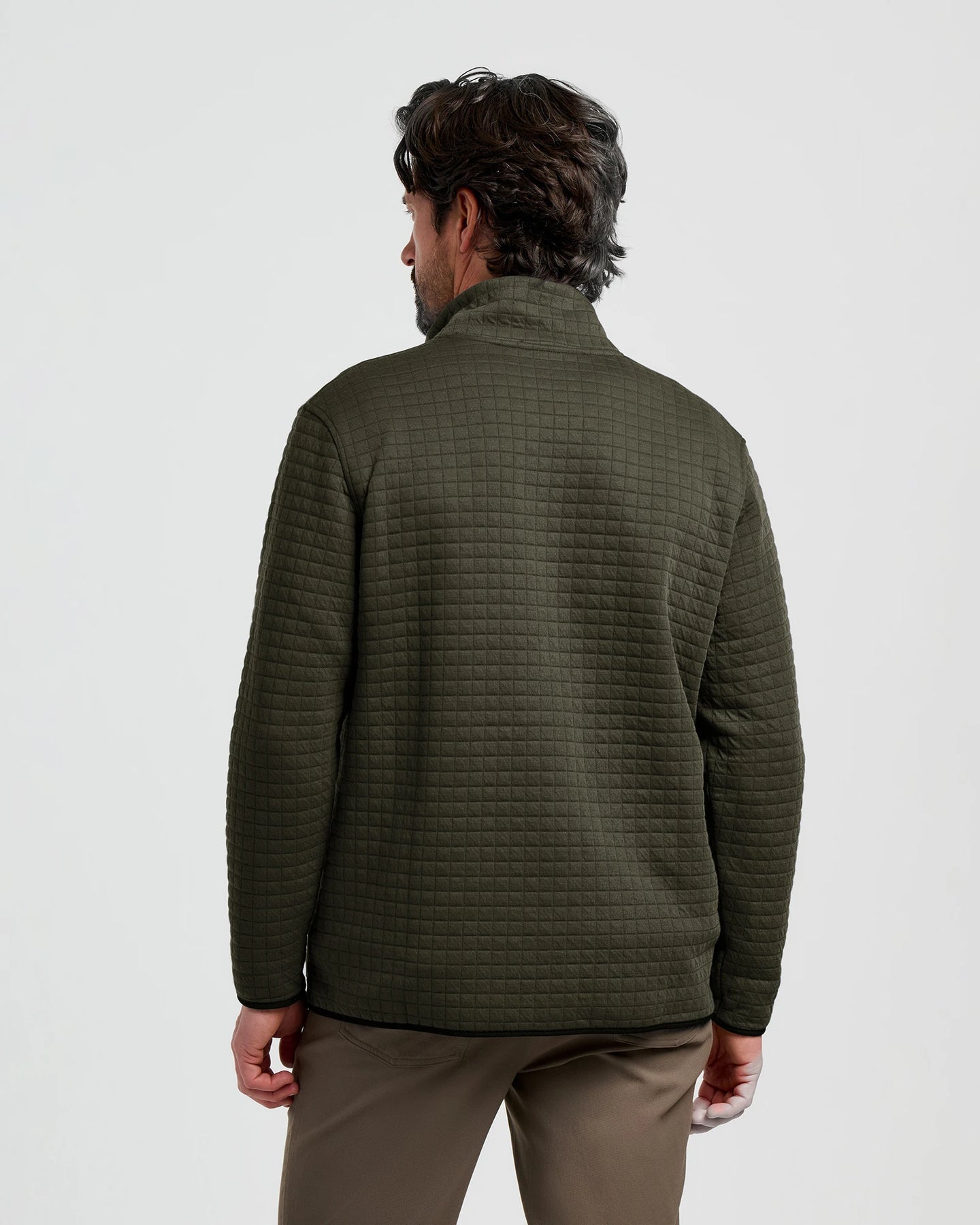 Free Fly Downvalley Quarter Zip Dark Forest