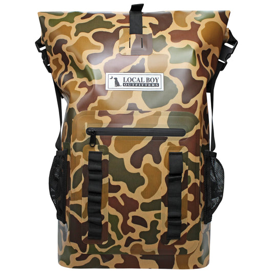 Local Boy Dry Bag Old School Camo