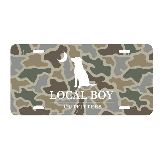 LOCAL BOY LICENSE PLATE