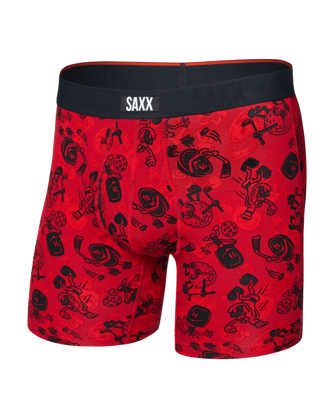 Saxx Vibe Ultra Soft Comfort Sloshed Ball-Cherry