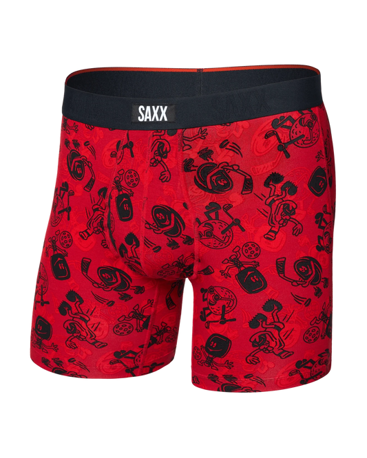 Saxx Vibe Ultra Soft Comfort Sloshed Ball-Cherry