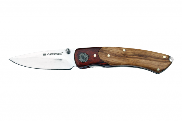 Sarge Ranger Two Tone Wooden Liner Lock
