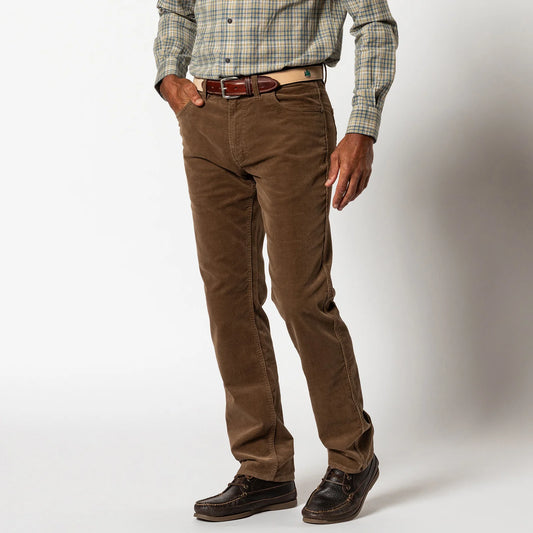 Duck Head Holston Corduroy Five Pocket Pants Dark Oak