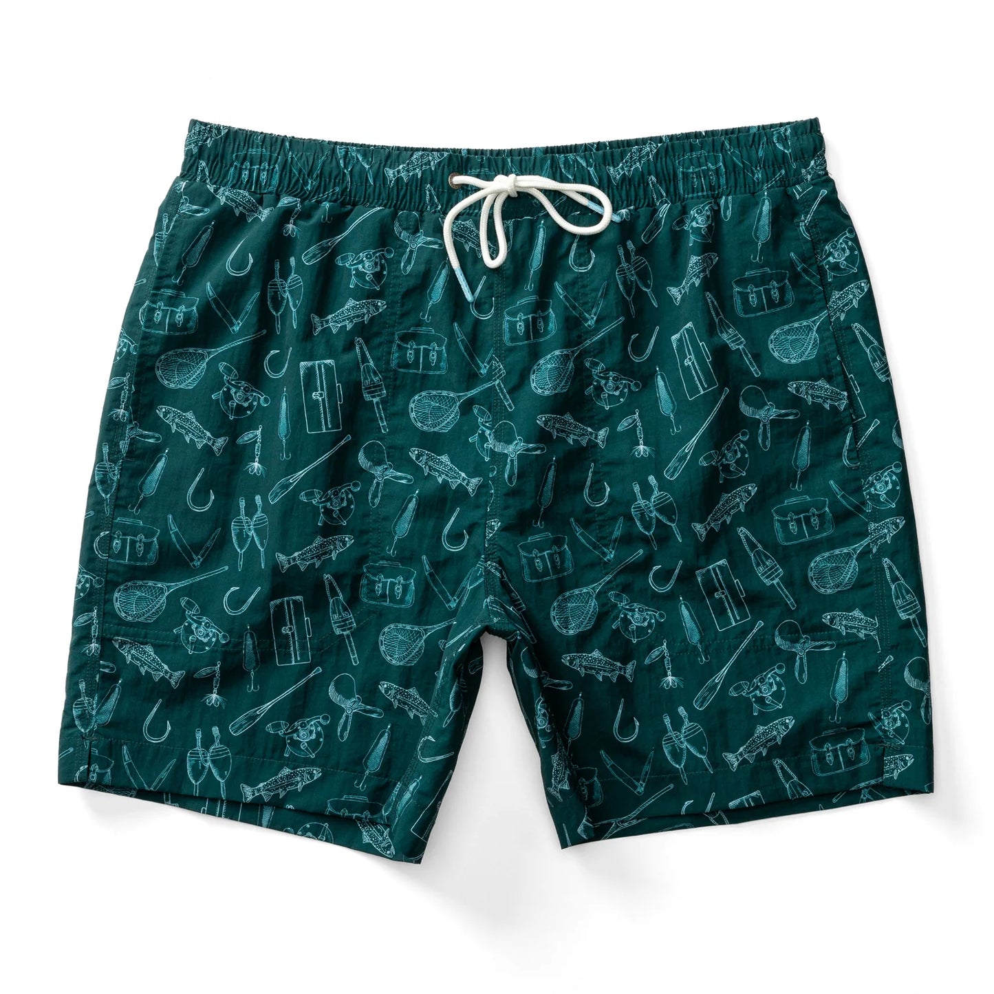 DUCK HEAD 6IN PRINT SAILPORT SWIM SHORT