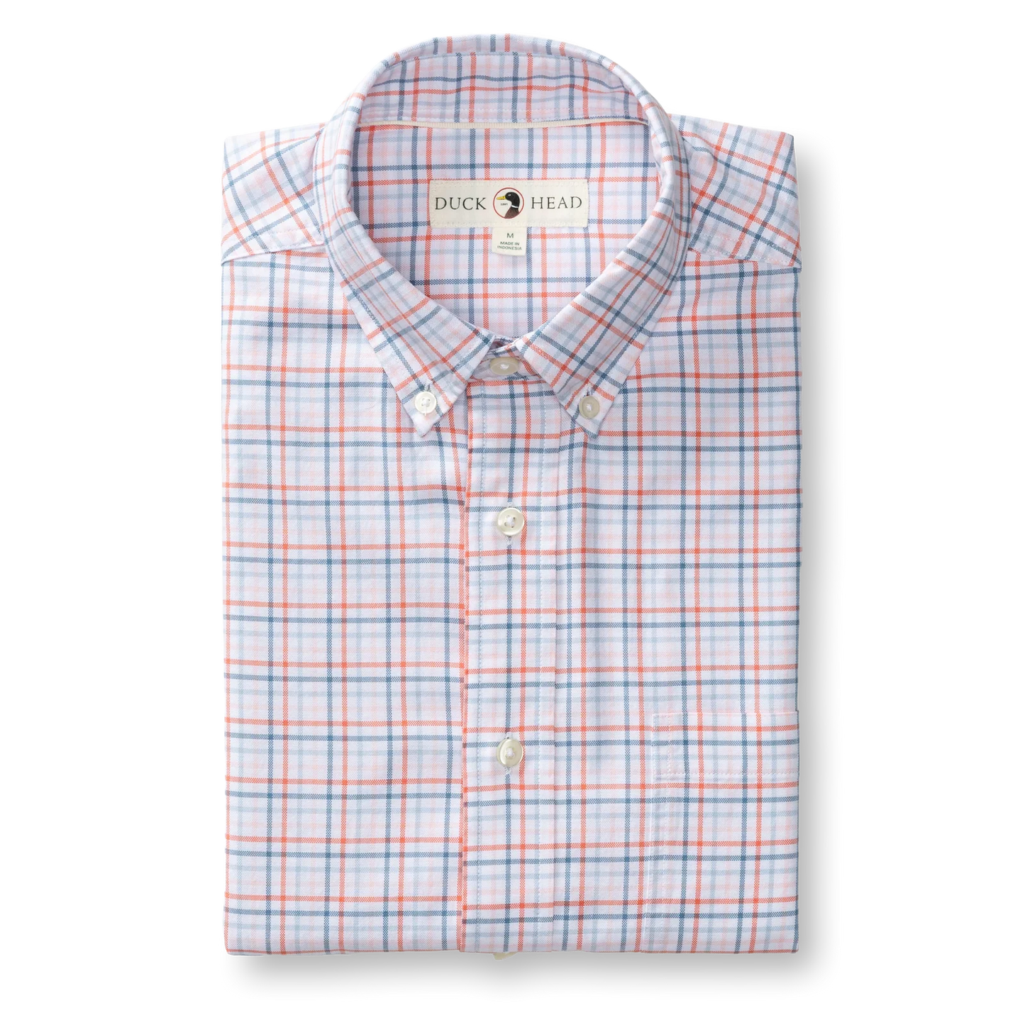 DUCK HEAD COTTON OXFORD SPORT SHIRT - COOKE PLAID