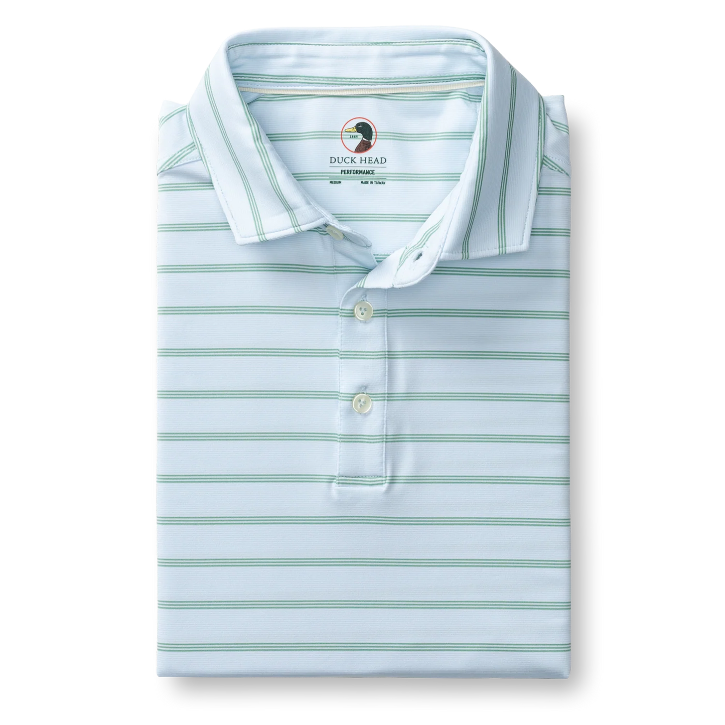 DUCK HEAD LONG DRIVE PERFORMANCE POLO - ELDRED