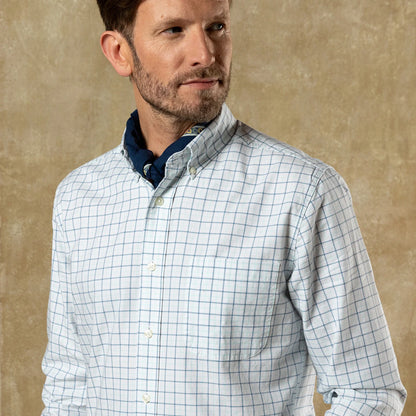 DUCK HEAD COTTON OXFORD SPORT SHIRT - KLINE PLAID