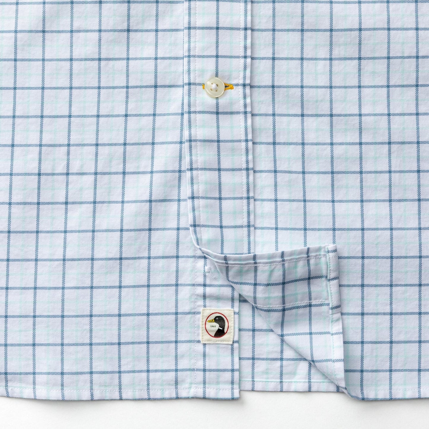 DUCK HEAD COTTON OXFORD SPORT SHIRT - KLINE PLAID