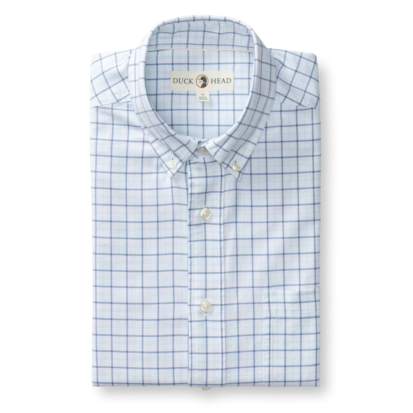DUCK HEAD COTTON OXFORD SPORT SHIRT - KLINE PLAID