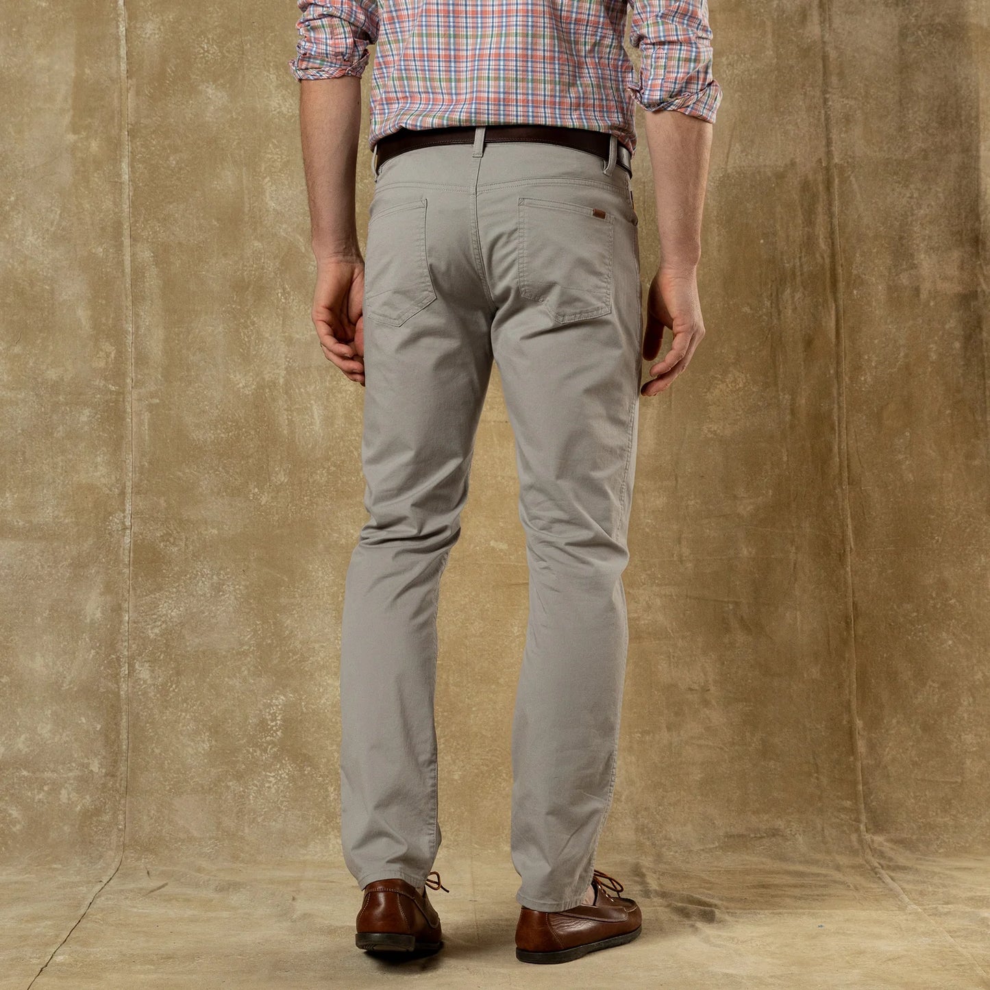 DUCK HEAD SHORELINE FIVE-POCKET PANT DOVE GREY