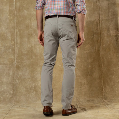 DUCK HEAD SHORELINE FIVE-POCKET PANT DOVE GREY