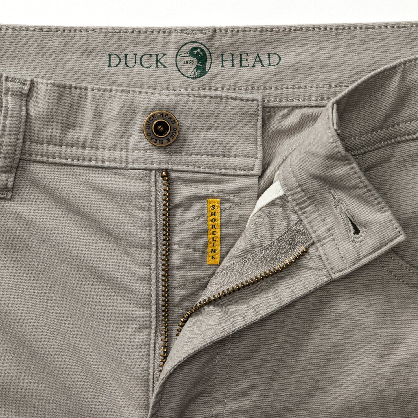 DUCK HEAD SHORELINE FIVE-POCKET PANT DOVE GREY