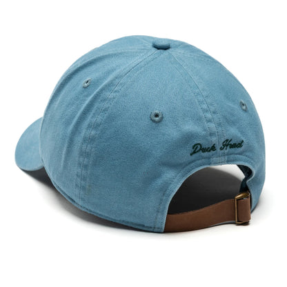 DUCK HEAD MALLARD COTTON TWILL HAT FLINT BLUE