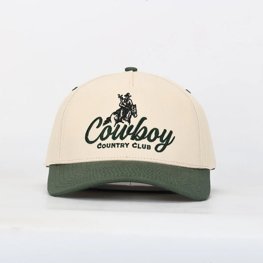 Cowboy Country Club Rodeo Golfer Hat Green