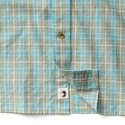 Duck Head Cotton Slub Sport Shirt Sage