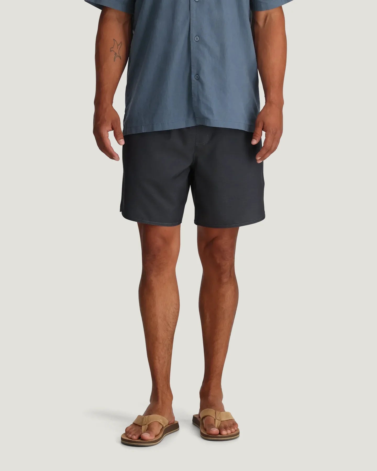 Free Fly Men’s Lined Reverb 7” Shorts Anthracite