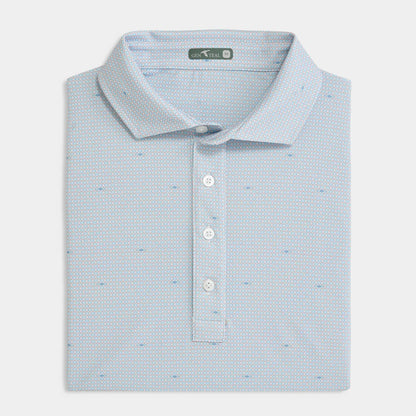 Genteal Grindline Printed Performance Polo Sunrise