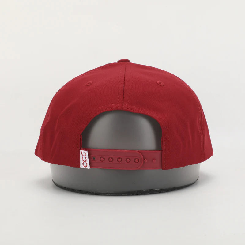 Cowboy Country Club Letterman Hat Brick Red
