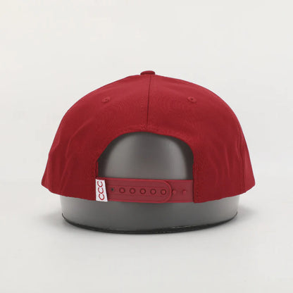 Cowboy Country Club Letterman Hat Brick Red