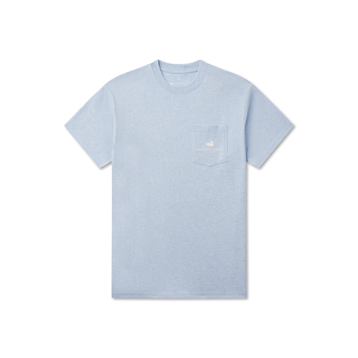 SOUTHERN MARSH PIN HIGH TEE WASHED SKY BLUE