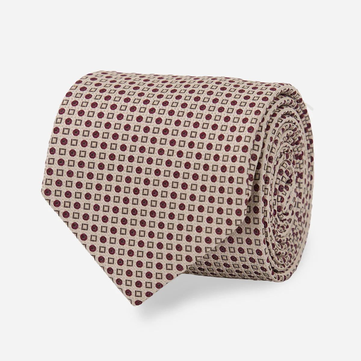 The Tie Bar Market Geos Brown Tie