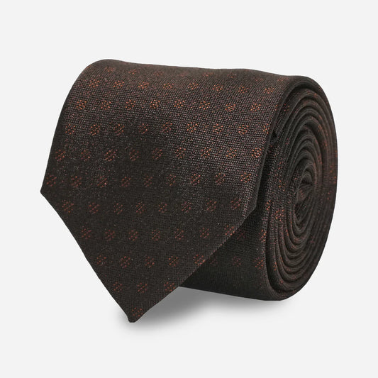 The Tie Bar Geo Revolution Rust Tie