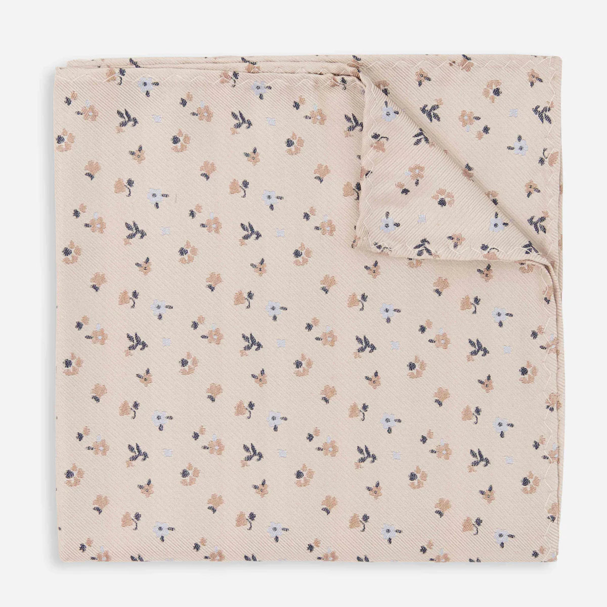 The Tie Bar Falling Florals Pocket Square