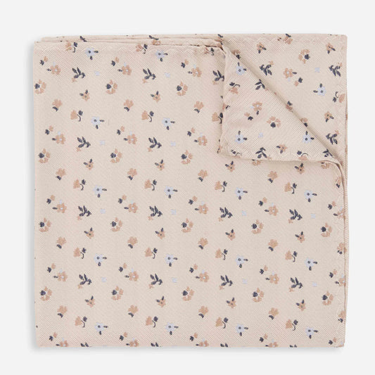 The Tie Bar Falling Florals Pocket Square
