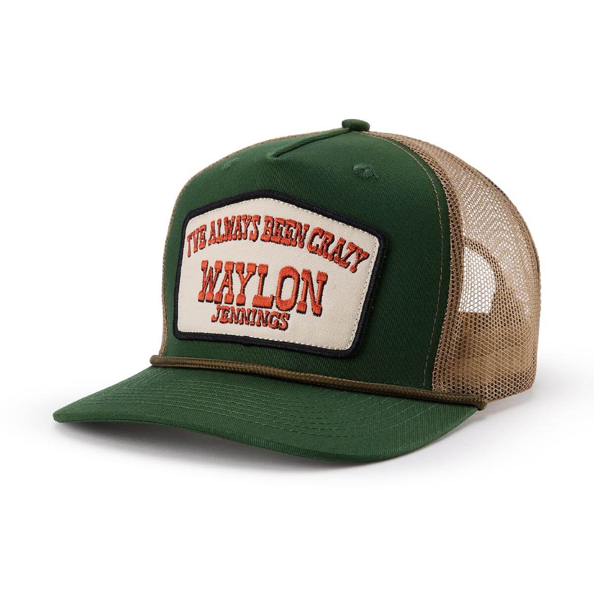 SEAGER ALWAYS BEEN CRAZY TRUCKER HAT