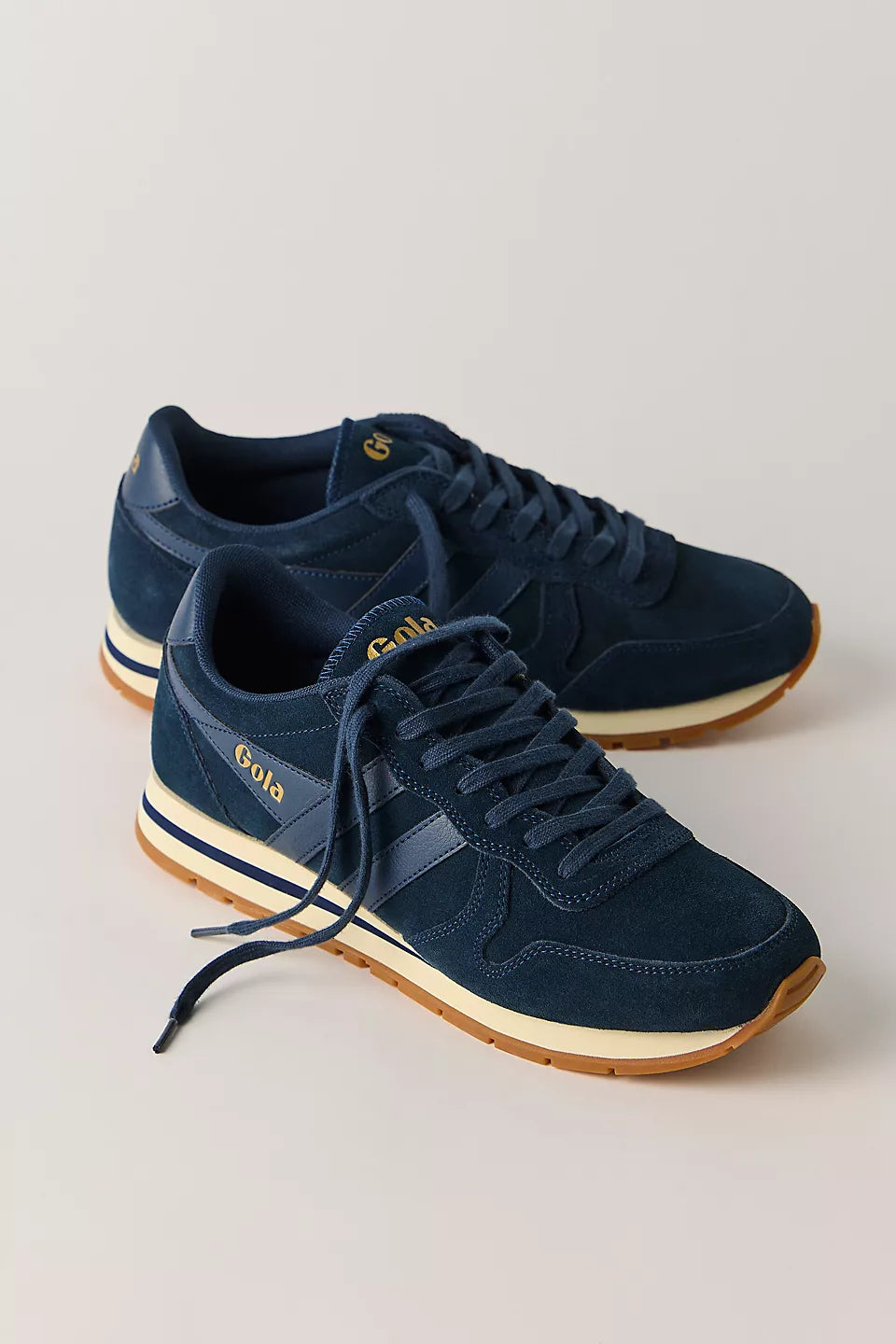 GOLA MEN’S DAYTONA SUEDE TRAINER/ NAVY