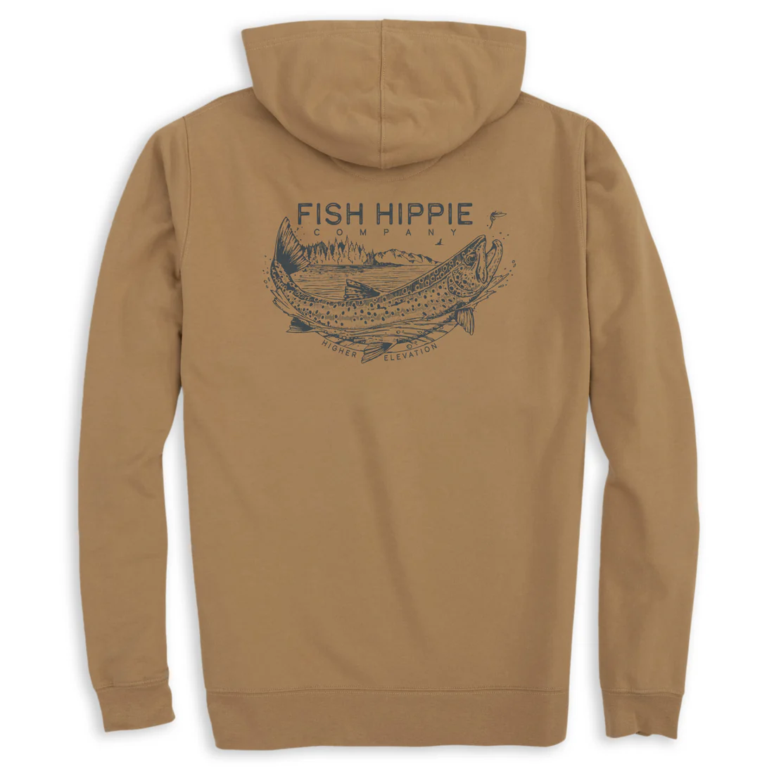 Fish Hippie Drifter Hoodie Amber