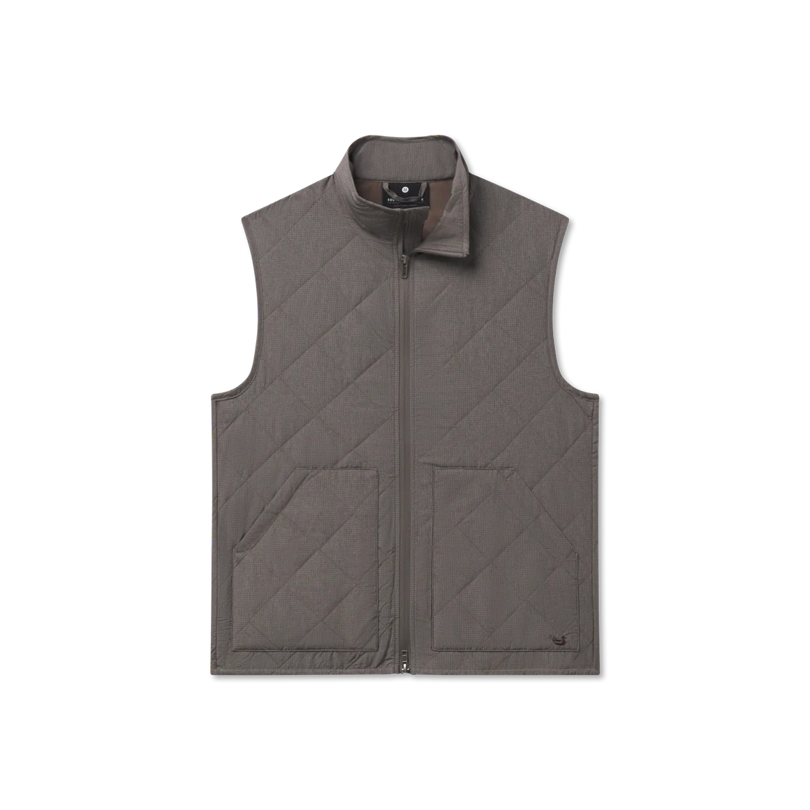 Southern Marsh Bryson Ripstop Quilted Vest Midnight Gray