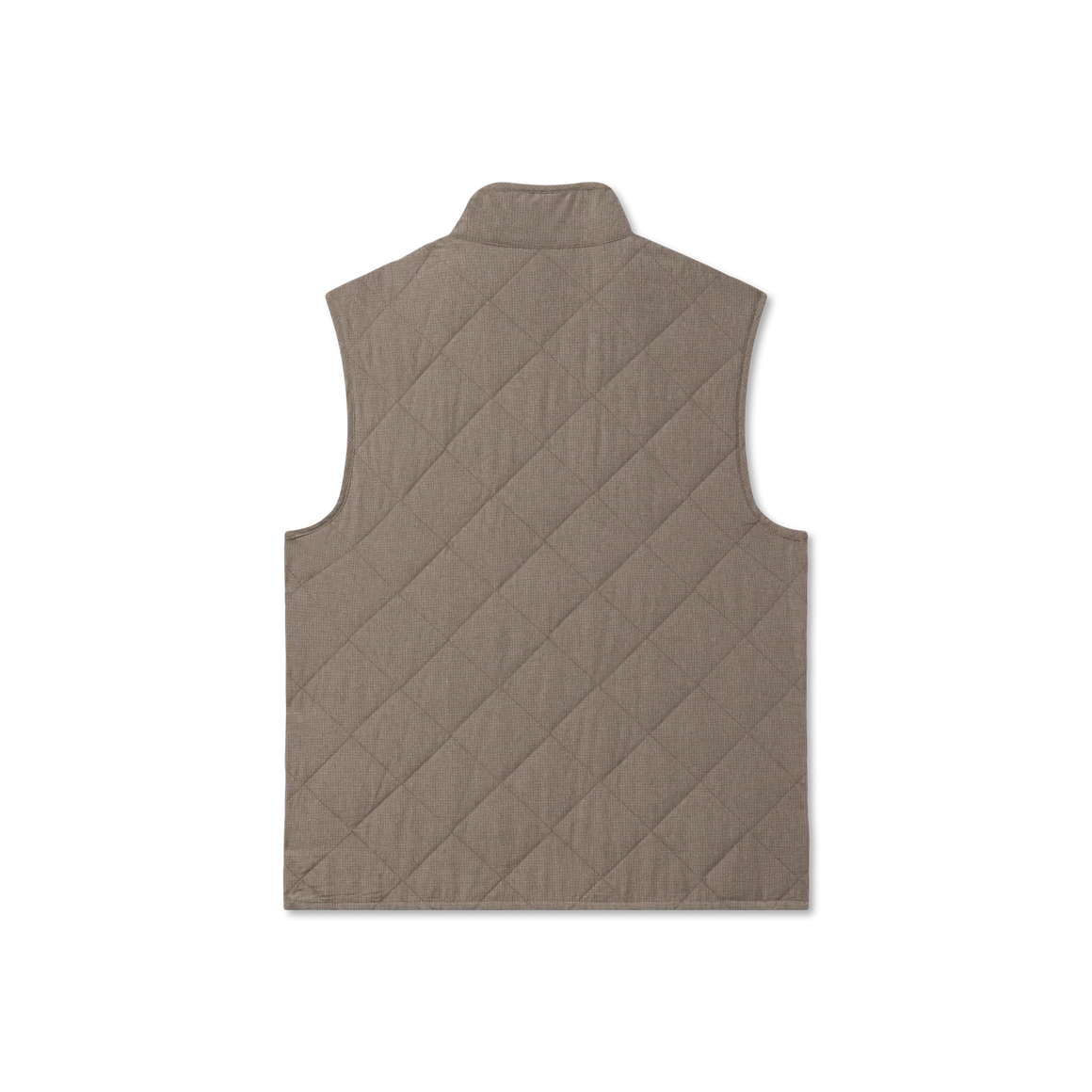 Bryson Ripstop Quilted Vest Stone Brown