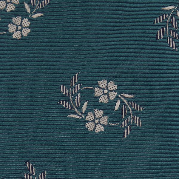 The Tie Bar Ferrara Floral Bottle Green Tie