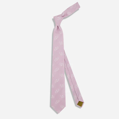 The Tie Bar Ferrara Floral Lilac Tie