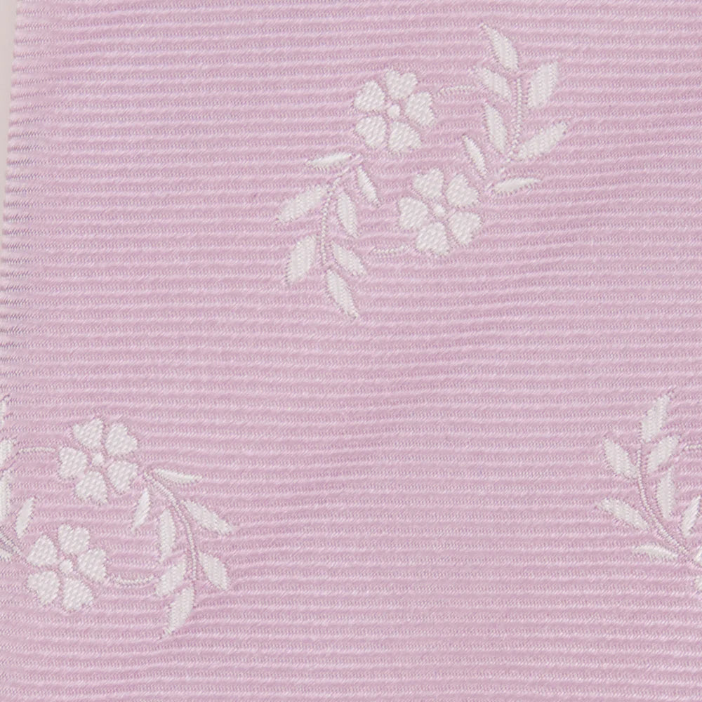 The Tie Bar Ferrara Floral Lilac Tie