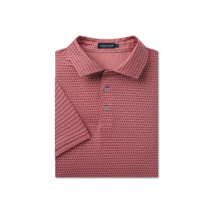 Southern Marsh Flyline Performance Polo - Bourbon Trail