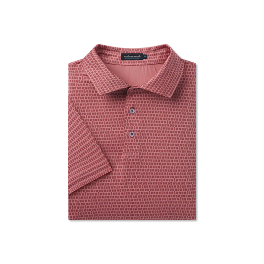Southern Marsh Flyline Performance Polo - Bourbon Trail