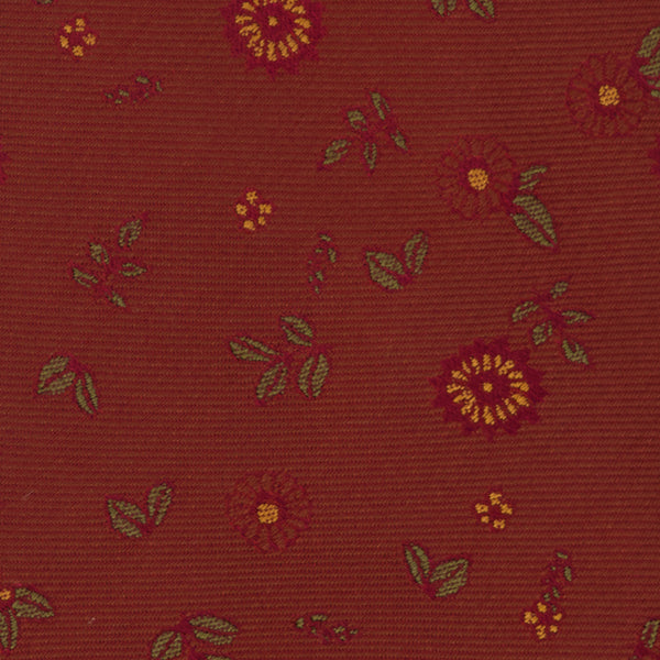 The Tie Bar Fall Florals Rust Tie