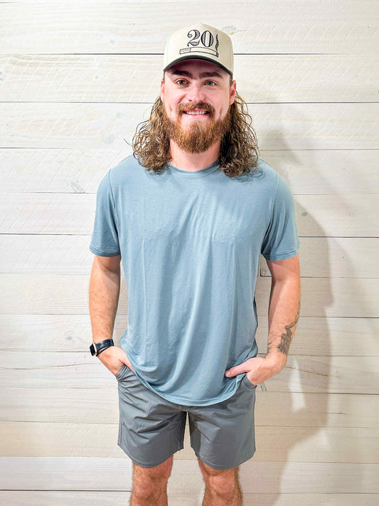 Free Fly Elevate Lightweight Tee Stormy Sea