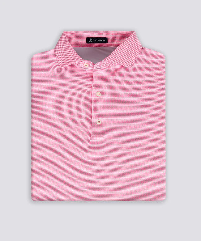 Turtleson Cory Performance Polo Azalea